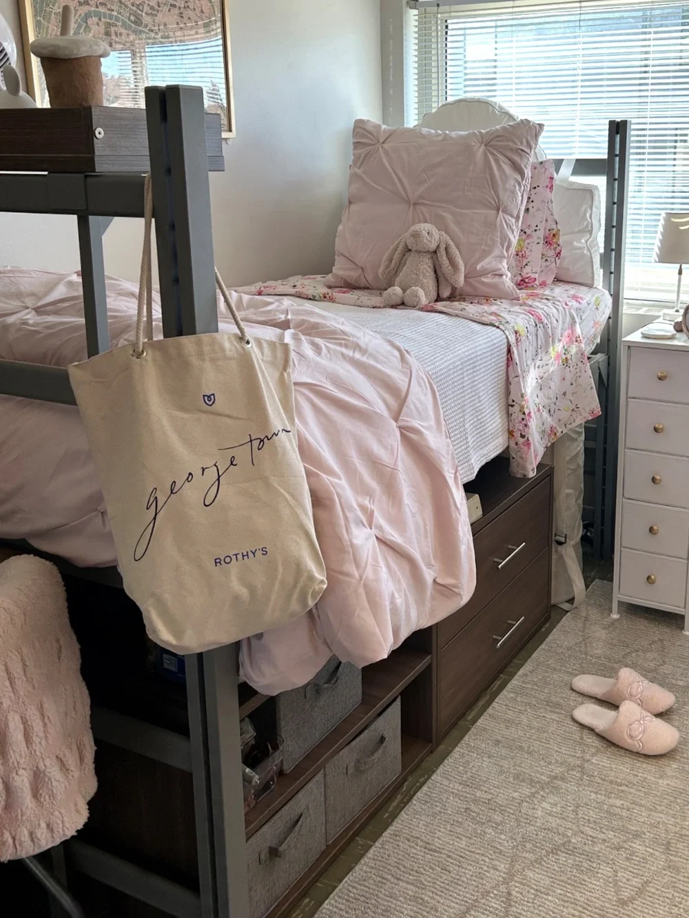 Pottery Barn Teen soft blush